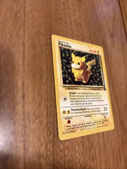 Pokemon Pikachu Promo Basic #1 Black Star Never Played - Image 2