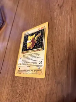 Pokemon Pikachu Promo Basic #1 Black Star Never Played - Image 4