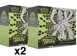 Pokemon TCG Perfect Order Pokemon Center ETBs x2 *PRESALE* - Image 1