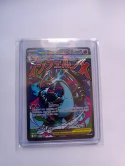 Mega Charizard X EX 023 Mega Evolution Promo NM Pokemon Card - Image 1