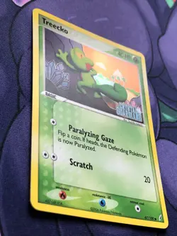 Treecko 67/100 - EX Crystal Guardian - Holo STAMPED 2006 Pokemon — NM NEAR MINT - Image 3