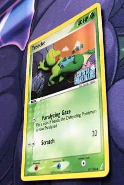 Treecko 67/100 - EX Crystal Guardian - Holo STAMPED 2006 Pokemon — NM NEAR MINT - Image 5
