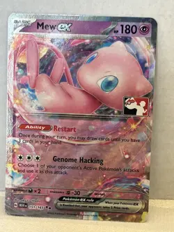 Pokemon TCG Mew EX 151/165 Prize Pack Series 5 Play! Stamped - Image 1