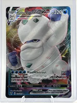Galarian Darmanitan VMAX 037/185 Vivid Voltage Pokemon TCG - Image 1