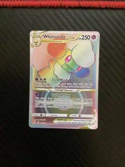 Whimsicott VSTAR 175/172 SWSH09: Brilliant Stars Secret Rare Pokemon Card NM - Image 1