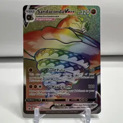 Pokemon TCG Chilling Reign Sandaconda VMAX 206/198 Secret NM One Owner - Image 1