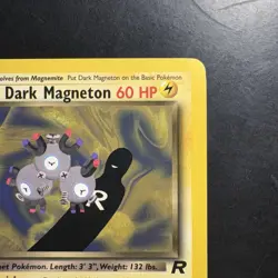 Pokemon Vintage Dark Magneton 28/82 Team Rocket Non-Holo Rare WotC 2000 - Image 3