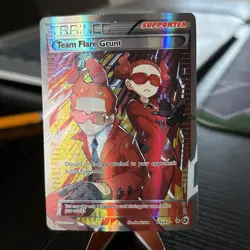 Pokemon TCG - XY Generations Team Flare Grunt Alt Full Art PROMO 73a/83 - LP (1) - Image 1