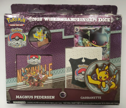 POKEMON 2018 WORLD CHAMPIONSHIP DECK.. MAGNUS PEDERSEN. FACTORY SEALED. - Image 2