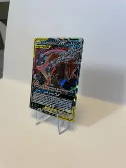 Pokemon Greninja & Zoroark GX Holo Ultra Rare Card Unbroken Bonds SM10 107/214 - Image 3