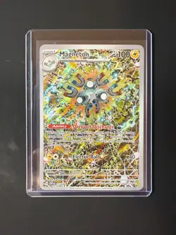 Pokemon TCG: Magneton 159 Sv: Scarlet & Violet Promo Card Holo NM - Image 1