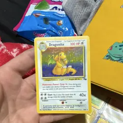 Pokemon TCG Dragonite 1st Edition Holo Card Lot 1999 100 HP Creature - Image 4