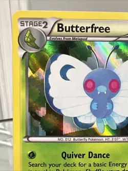 Pokemon Card Butterfree Generations Reverse Holo Rare 5/83 - Image 2
