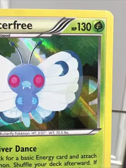 Pokemon Card Butterfree Generations Reverse Holo Rare 5/83 - Image 3