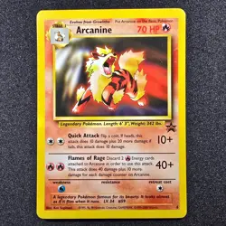 Arcanine Promo #6 Wizards Black Star Promos Pokemon TCG - Image 1