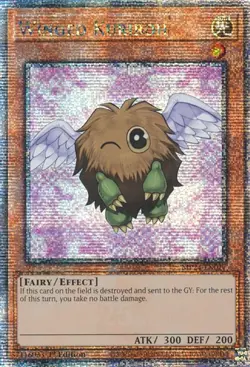 Yugioh! LP Winged Kuriboh - MP24-EN017 - Quarter Century Secret Rare - 1st Editi - Image 1