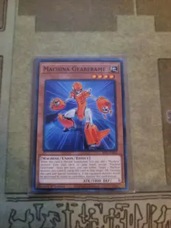 YUGIOH MACHINA GEARFRAME SR10-EN005 COMMON 1ST ED NM - Image 1