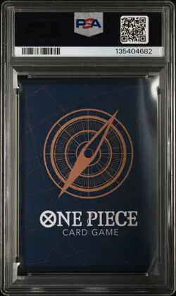 2025 ONE PIECE OP11-A FIST OF DIVINE SPEED CAPONE GANG BEGE ALTERNATE ART PSA 10 - Image 2