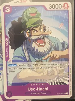 4x Uso-Hachi - ST18-001 - PRB02 Reprint - One Piece TCG - English Playset - Image 2