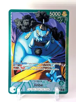 One Piece Card Game - Jinbe - OP11-021 - Leader - Alt Art (Parallel) - Image 1