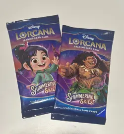 Disney Lorcana TCG Shimmering Skies Booster Packs - 2, Sealed - Image 1