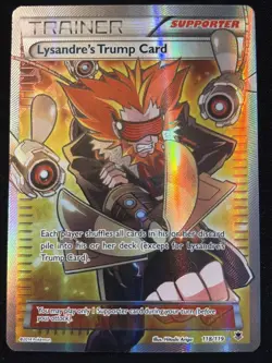 Lysandre's Trump Card (118 Full Art) 118/119 XY - Phantom Forces Holo - Image 1