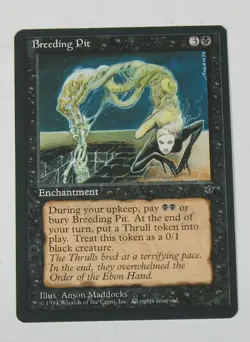 MAGIC MTG - BREEDING PIT - FALLEN EMPIRES - Image 1