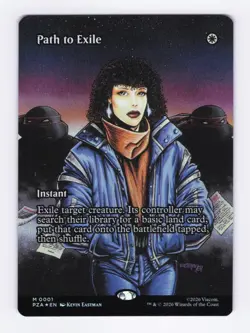 Path to Exile (Borderless Foil) 0001 (M) MTG Teenage Mutant Ninja Turtles (PZA) - Image 1