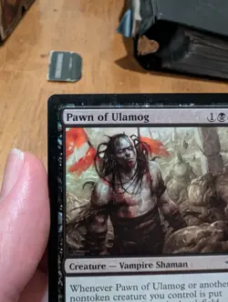 Magic: The Gathering Pawn of Ulamog Rare Creature Rise Eldrazi Black 2010 122 - Image 2