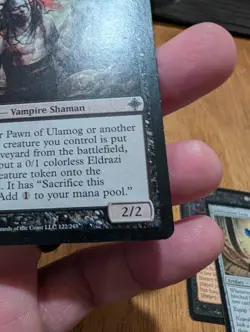 Magic: The Gathering Pawn of Ulamog Rare Creature Rise Eldrazi Black 2010 122 - Image 4