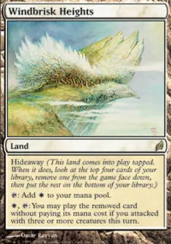 Mint/Near-Mint, English - 1 x MTG Windbrisk Heights - Foil Lorwyn - Image 1