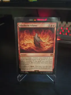 Nibelheim Aflame M0146 Magic The Gathering Final Fantasy NM - Image 1