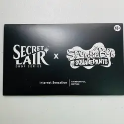 Secret Lair Spongebob Internet Sensation Foil Edition - Image 1