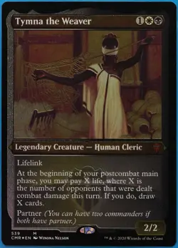 Tymna the Weaver (ETCHED) FOIL Commander Legends MINT Etched (512138) ABUGames - Image 1