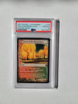 MTG Grove of the Burnwillows PSA 10 GEM MINT Future Sight 2007 Magic Card #176 - Image 3