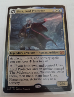 MTG, urza lord protector and The Mightstone and Weakstone- Brothers War NM - Image 5