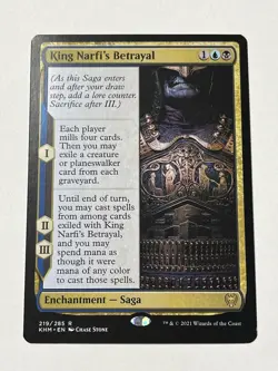 King Narfi's Betrayal Kaldheim Regular - Image 1