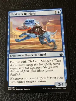 Chakram Retriever X1 Battlebond NM Condition See Pics Front Back - Image 1