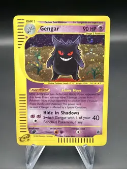 Gengar - Holo - 13/165 Expedition Base Set - Pokemon TCG - 2002 - Image 1