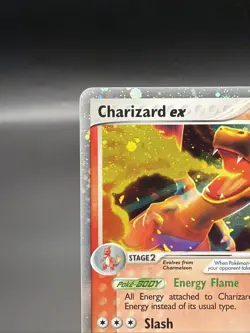 Charizard ex - Ultra Rare Holo 105/112 EX FireRed & LeafGreen - Pokemon TCG 2004 - Image 3
