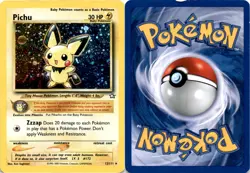 2000 Pokemon, Neo Genesis, #12/111 Pichu, Holo Rare - Image 1