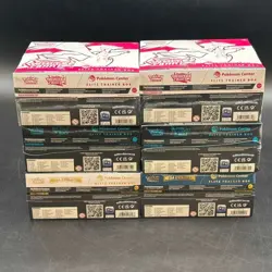 Lot of (6) Pokemon Center ETB (2 Black Bolt) (2 White Flare) (2 Mega Evolution) - Image 5