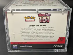 Pokemon 151 SV3.5 Booster Bundle Display Factory Sealed Case W/Acrylic Case - Image 3