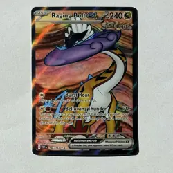 Raging Bolt ex 196/162 SV05: Temporal Forces Holo Ultra Rare Pokemon NM - Image 1