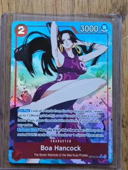 Boa Hancock (Alt Art) OP12-014 SR Legacy of the Master ONE PIECE Card ENGLISH - Image 1