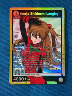 Union Arena Evangelion Asuka Shikinami Langley SR Card - Image 1