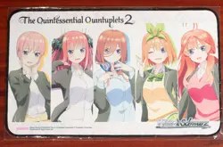Weiss Schwarz Quintesential Quintuplets 2 Official Playmat Sealed New - Image 1
