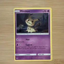 Mimikyu Guardians Rising 2017 Pokemon TCG Rare Card 58/145 RARE GEM MINT GMT TCG - Image 1