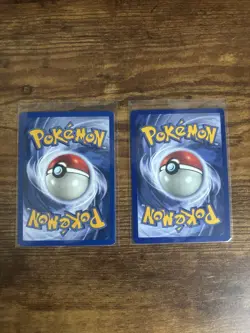 Lot of 2 Pikachu 58/102 ORIGINAL BASE SET COLLECTION POKEMON CARD 1999 CLASSIC - Image 2