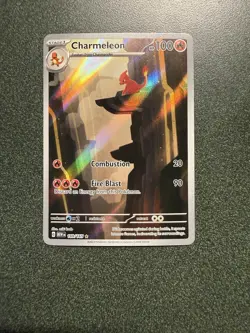Pokemon Charmeleon 169/165 Scarlet & Violet 151 Holo Illustration Rare Card 2023 - Image 1